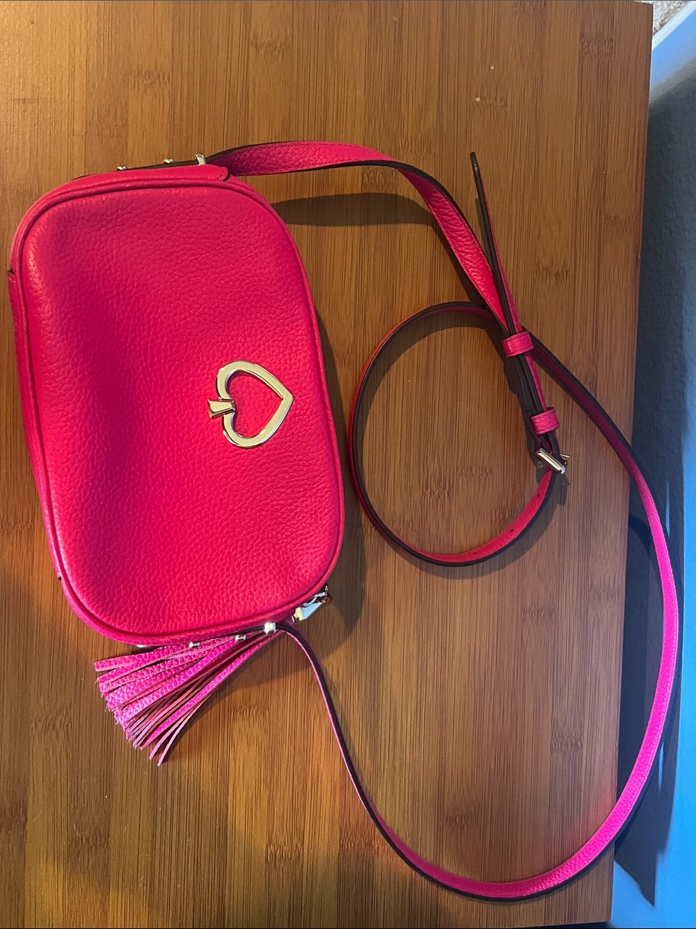 Kate Spade Hot Pink Crossbody Bag
